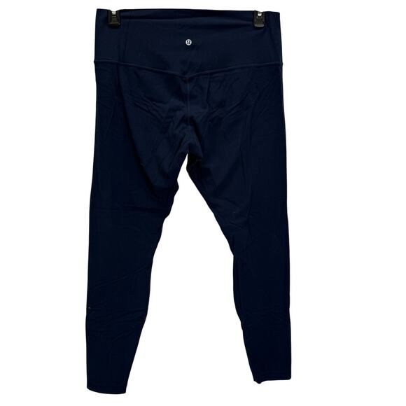 lululemon athletica Pants - Lululemon Align Pant Leggings 28" inseam Navy Blue Size 14 High Rise